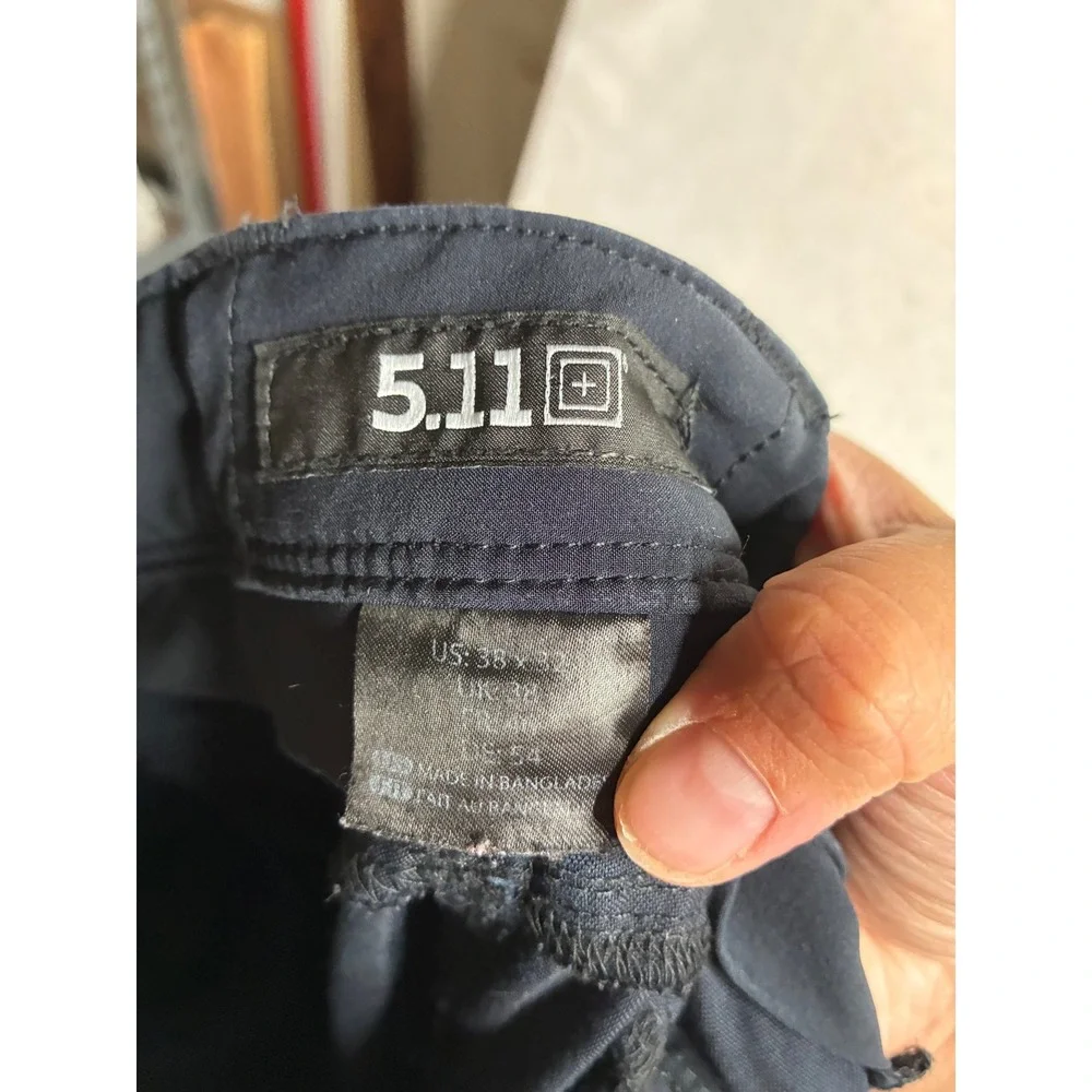 5.11 Tactical Mens Apex Black Cargo Pants Size 38x32 Utility Work Trousers 74369